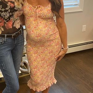 Newport Dress in Sunset Floral
